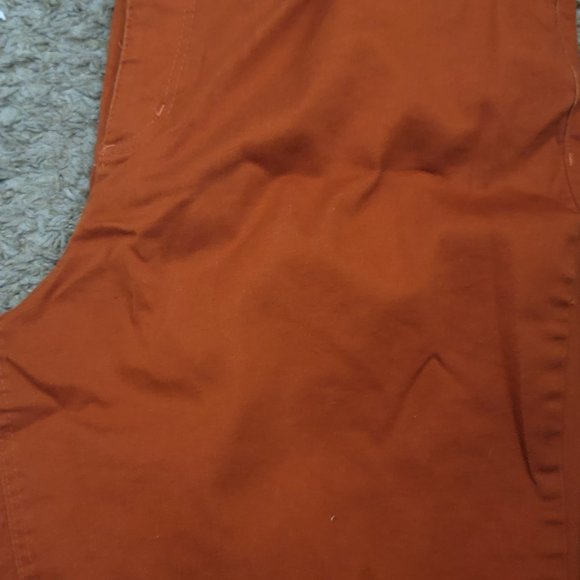 Classic PLUS   High Rise Rust Colored Bootcut Jeans Sized16W - Picture 7 of 13